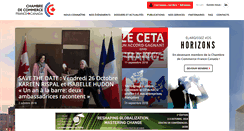 Desktop Screenshot of ccfc-france-canada.com